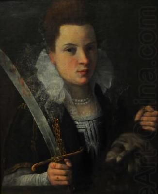 Lavinia Fontana Judith with the head of Holofernes. china oil painting image